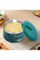 Excefore Lovely Dinosaur Stainless Steel Noodle Bowl, Noodle Bowl Lid and Handles, Ramen Bowl, Nood