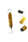 Pocket Balance Hanging Scale 100kg/224lb   Portable Mechanical Spring Scale with Hook for Luggage,