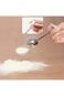 KASTWAVE Flour Duster for Baking, 304 Stainless Steel Powdered Sugar Shaker, Tea Infuser Filter wit