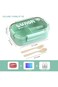 Azonee Bento Box Adult Lunch Box, Leakpoof 1100ml 3-Compartment Containers for Adults and Teens, Lu