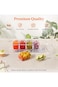 Azonee Chilled Condiment Box with 5 Containers (2.5 Cups), Condiment Containers with Individual Lid