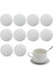 10PCS Silver Coasters, Hollowed-Out Round Cup Coaster, Coffee Table Decor, Table Decorative Non-sli