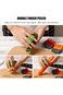 5 Pieces Finger Vegetable Peeler Palm Peeler Kitchen Onion Slicer Carrot Peeler Veg Peeler with Com