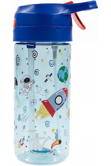 TinyWheel Tiny Wheel Space Tritan water bottle with spray, Leakproof construction holds liquid secu