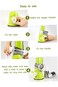 Cheese Grater Manual Rotary Vegetable Slicer Fruit Chopper Roller Grater with 3 Stainless Steel Rot