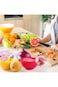 Azonee Vegetable and Fruit Storage Containers for Fridge BPA Free Reusable Food Saver Tomato Lemon