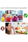 Azonee Vegetable and Fruit Storage Containers for Fridge BPA Free Reusable Food Saver Tomato Lemon