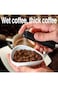 PlorFox Coffee Bean Dosing Cup and Spray Bottle and Spoon 3-Piece Set，Kit For Espresso,Ceramic Sing