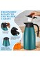 RedLeaf Insulated Thermal Coffee Carafe Stainless Steel Double Walled Vacuum Coffee Thermos, Hot Wa