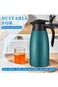 RedLeaf Insulated Thermal Coffee Carafe Stainless Steel Double Walled Vacuum Coffee Thermos, Hot Wa