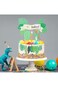 KASTWAVE 22 Pcs Dinosaur Cake Topper Cupcake Toppers for Wild Animal Theme Birthday Party, Cake Dec