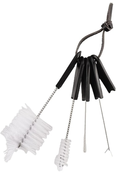 مجموعة من 5 قطع من فرشاة ماكينة القهوة وأنبوب الزجاجة ومنظف القش وغسل النظارات ولوحات المفاتيح من Oasisgalore