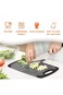 Aputue Kitchen Cutting Board, 3 pcs Professional Chopping Boards Sets, No BPA Cutting Board with Gr