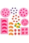 Excefore Fruit Snack Molds Silicone, Candy Silicone Molds &amp; Ice Cube Trays, 5Pcs Fruit Shaped Silic