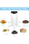 JWWYJ Borosilicate Glass Kitchen Storage Jars, Coffee Canisters with Airtight Lid Seal, Food Storag