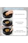 JWWYJ Borosilicate Glass Kitchen Storage Jars, Coffee Canisters with Airtight Lid Seal, Food Storag