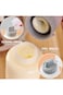 SYOSI 8-Pack Condiment Squeeze Bottles, 5-Nozzle, Transparent, Reusable, 12 oz, Polypropylene, Kitc