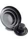 Cake Set (Black 26.67x26.67cm) - 2-Piece