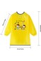 NALACAL Kids Art Aprons, Waterproof Children Painting Apron with Long Sleeve, Children's Artist Pai