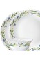 BRITISH CHEF 10 Pieces Opalware Dinner Set   Microwave &amp; Dishwasher Safe   Cripper Dinnerware set w