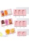 SWIUKPHE Popsicles Molds 3 Packs, Reusable Silicone DIY Popsicle Molds Set, with Cap and Sticks Sti