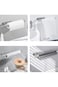 Tazweeq Paper Towel Holder, Self-adhesive or Drilling Paper Towel Holder Under Cabinet, Brushed Nic