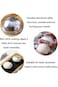 Duomama 2 PCS Aluminum Cake Pan Set - 4 Inch Dome,3D Soccer Mold - Nonstick Baking Tools for Kids'