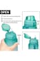 Winsilt Sports Water Bottle, Motivational Water Bottle with Time Marker, 2.2L Straw Leakproof Water
