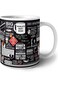 HIKER Ceramic Drinking Tea Coffee Cup, The Office Merchandise Michael Scott Tv Series Printed Coffe