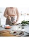 Tazweeq Spice Boxes, Seasoning Box, 4 Pieces Clear Seasoning Storage Container for Spice Salt Sugar