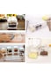 Tazweeq Spice Boxes, Seasoning Box, 4 Pieces Clear Seasoning Storage Container for Spice Salt Sugar