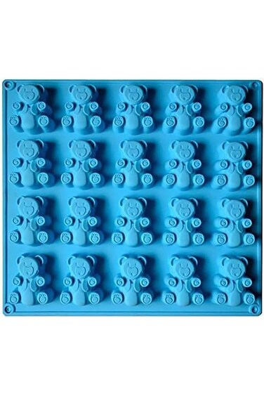 ALMEKAQUZ Gummy Bear Mold, Silicone Pan Cake Mold, Diy Creative Pudding Mold, Silicone Bear Shaped
