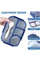 Azonee Lunch Box, Lunch Containers for Adults, Bento Lunch Box for Men Women, 1100ML, 4 Compartment