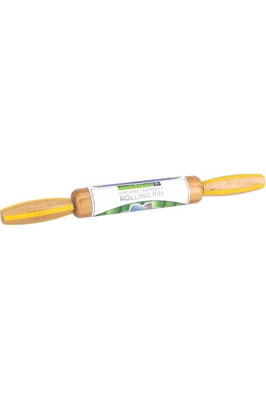 Royalford Wooden Rolling Pin, Multi-Colour, RF7317