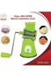Manual Rotary Cheese Grater and Vegetable Slicer with 3 Discs, Vegetable Grater and Manual Grater, Rotary Cheese Grater, Tool