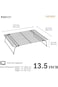 CHEFMADE Baking and Cooling Rack Set, 13.5-Inch Non-Stick Stackable Collapsible Rectangle Wire Rack