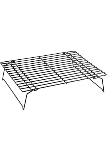 CHEFMADE Baking and Cooling Rack Set, 13.5-Inch Non-Stick Stackable Collapsible Rectangle Wire Rack