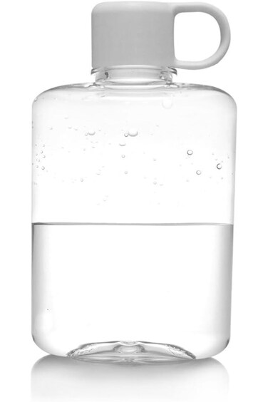 Khazna Portable Flat Water Bottle, Bottle for Sports Camping Gym Fitness Outdoor 12 oz Fit in Any B