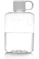 Khazna Portable Flat Water Bottle, Bottle for Sports Camping Gym Fitness Outdoor 12 oz Fit in Any B