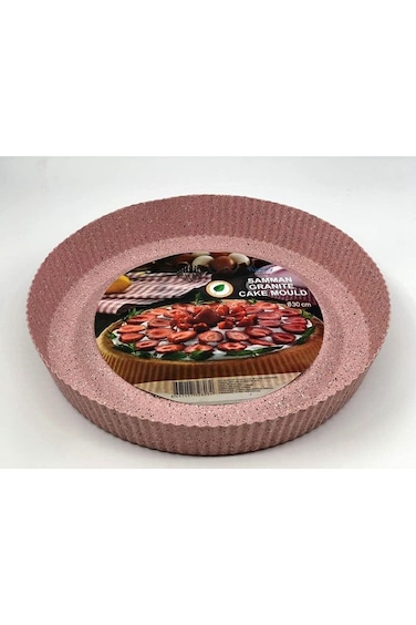 Classic Pink 12" Tart Tray, Non-Stick, Oven &amp; Dishwasher Safe