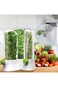 حافظة أعشاب RAXINJS للثلاجة، كبسولة لحفظ الأعشاب، زجاجة لحفظ الخضراوات، لحفظ الأعشاب الطازجة