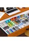 25 Pcs Clear Plastic Drawer Organizer Set,4 Sizes In Drawer Organizer Trays for Bathroom,Office,Kit