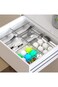 25 Pcs Clear Plastic Drawer Organizer Set,4 Sizes In Drawer Organizer Trays for Bathroom,Office,Kit