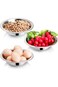 Azonee Small Stainless Steel Bowls 6 Pack, Wide Stainless Steel Flat Rim Flat Base Mixing Bowl, 6 1