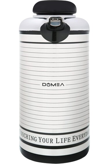 DOMEA Stainless Steel Vacuum Drink Flask, Heat Insulated Thermos, Leak Proof, For Tea, Coffee &amp; Wat