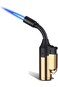 FOJI Butane Torch Lighter Flexible Rotating Neck Mini Refillable Blow Jet Flamethrower Lighters for