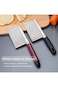 koofull Crinkle Cutter Knife Stainless Steel Cutting Tool for Potato Carrot Chip Vegetable French F