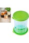 Pickle Container with Strainer, Pickle Jar, Pickle and Olive Hourglass Pot with Strainer Flip for P