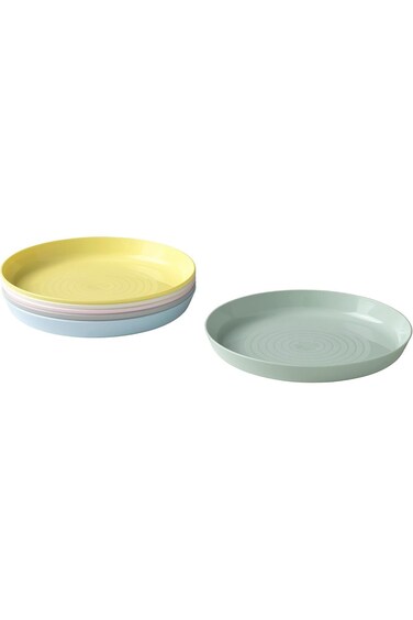 Ikea KALAS Plate, Mixed Colours