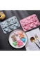 NALACAL 2Pcs Cartoon Bear Silicone Cake Molds, Jello Mold for Kids, DIY Baking Tool for Making Hand